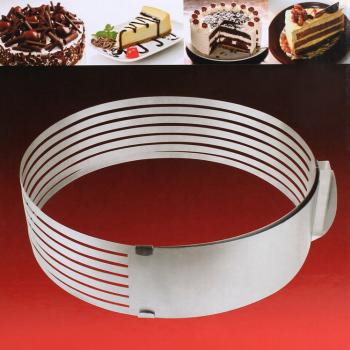 Cake Slicer assistant Slice Cake Ring Adjustable Full B